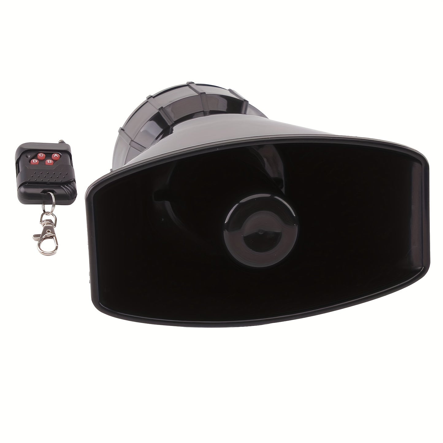 7-Tone Car Siren Horn with Handheld Microphone & Amplifier