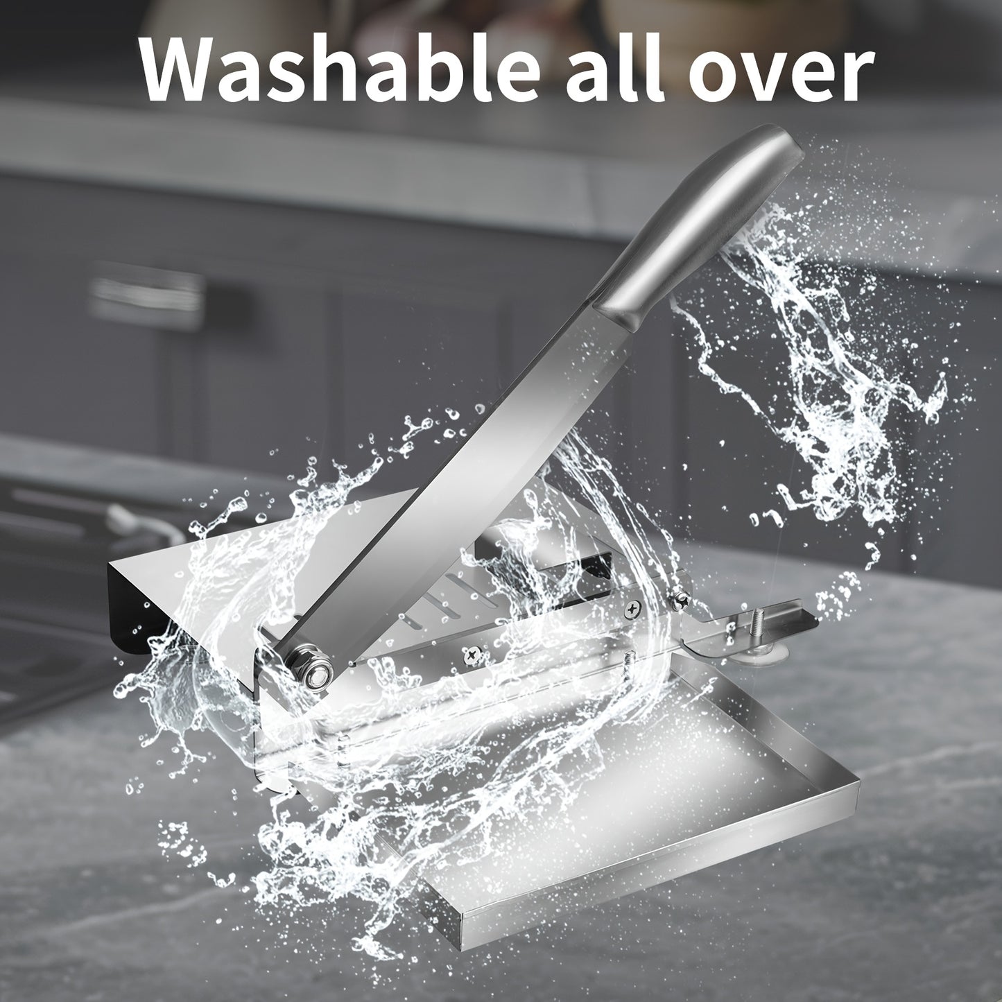 Stainless Steel Manual Meat Slicer