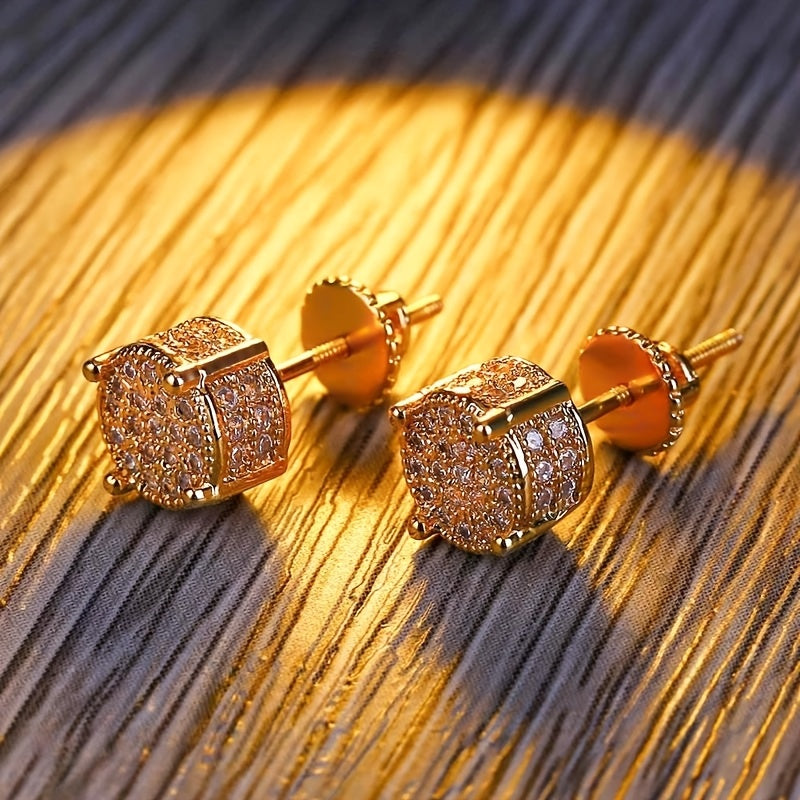 Two pairs of Moissanite Earrings