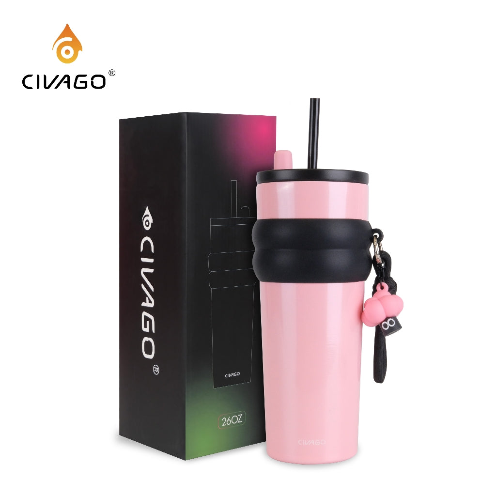 Stainless Steel Coffee Mug With Lid
