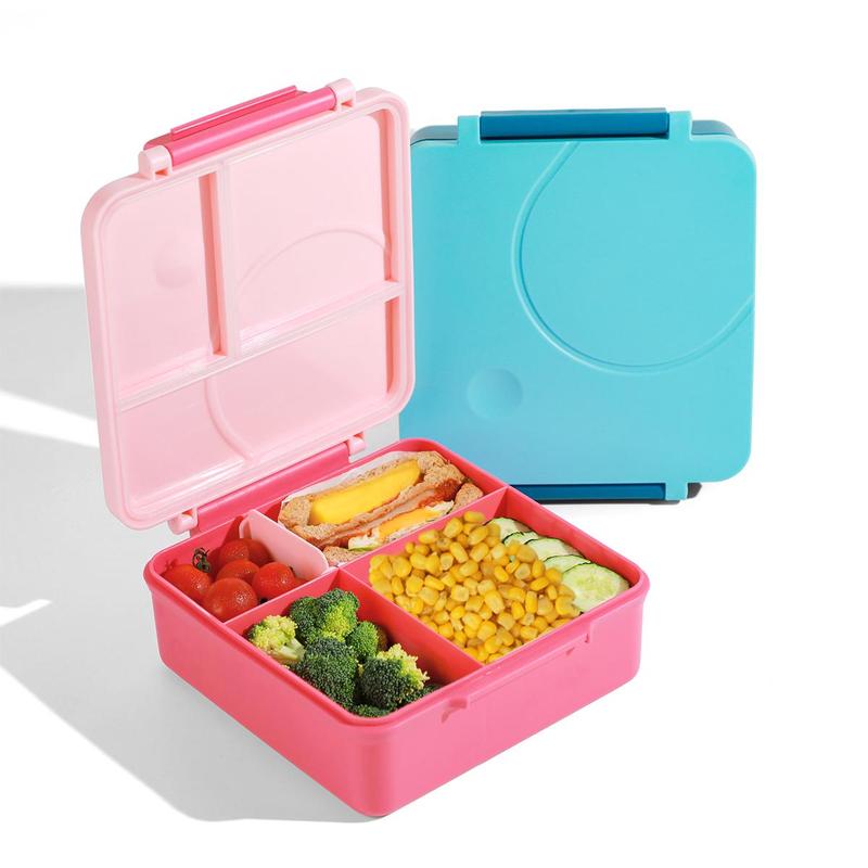 4-compartment Bento Lunch Box with Soup Cup