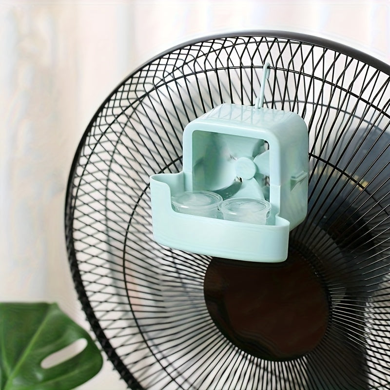 Household Floor Standing and Desktop Fan, Quick Cooling with Ice
