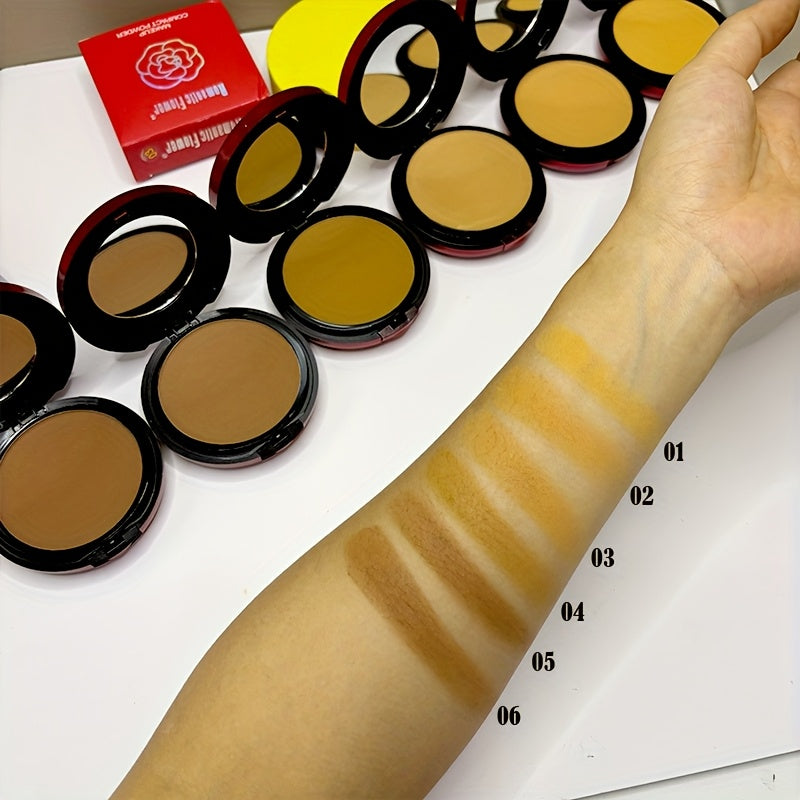 6 Shades Waterproof & Sweatproof Contour & Concealer Powder