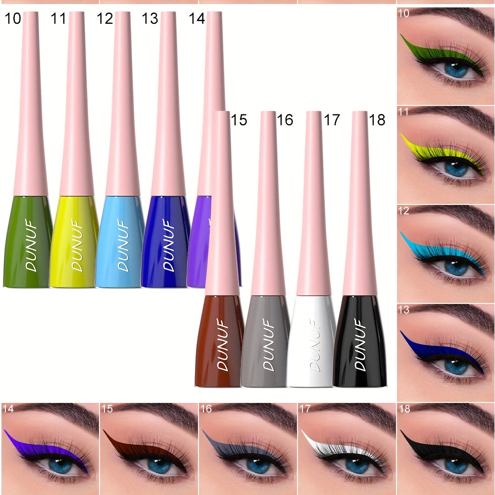 Waterproof Long-Wearing Liquid Eyeliner - Smudge-Resistant