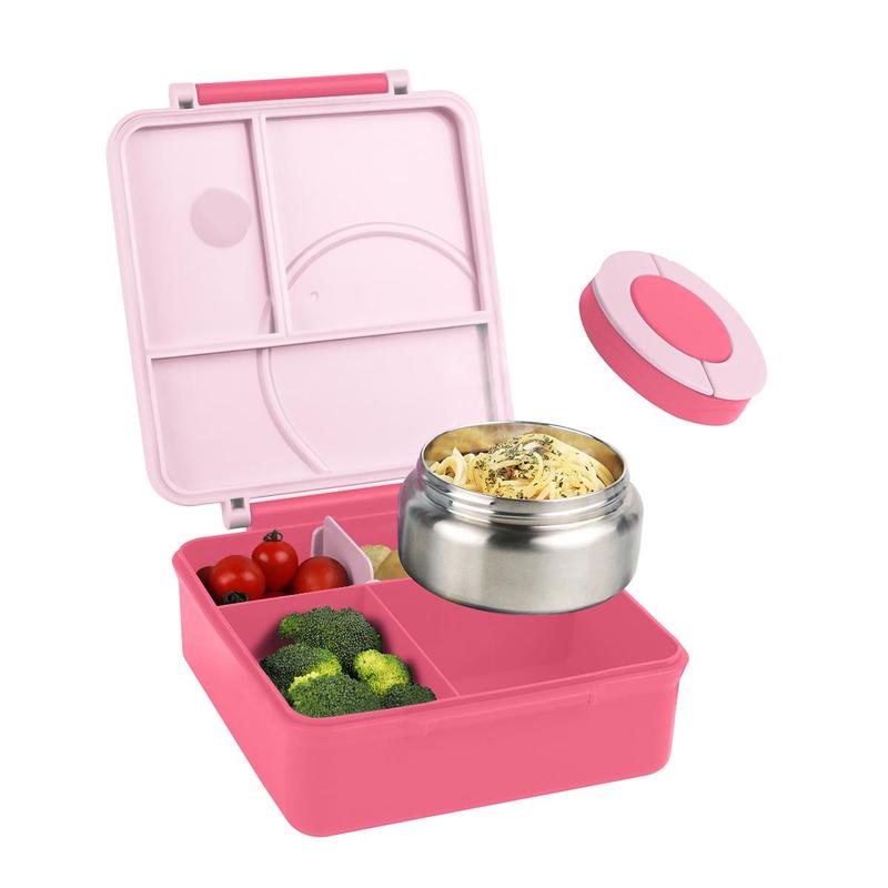 4-compartment Bento Lunch Box with Soup Cup