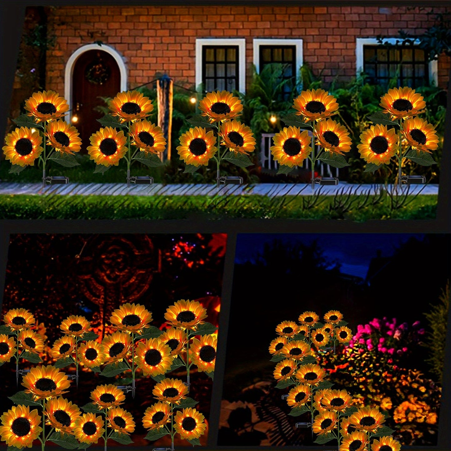 Solar Sunflower Light Outdoor Decorative Light