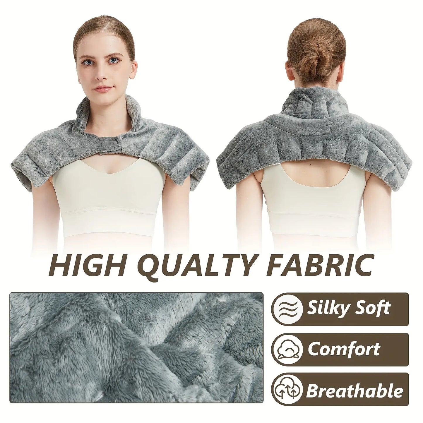 1 piece of microwaveable neck and shoulder cushion