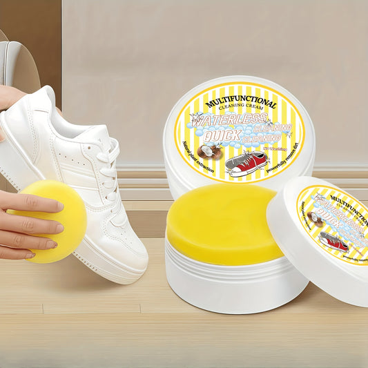 Multi-Purpose Shoe Cleaner Gel with Sponge