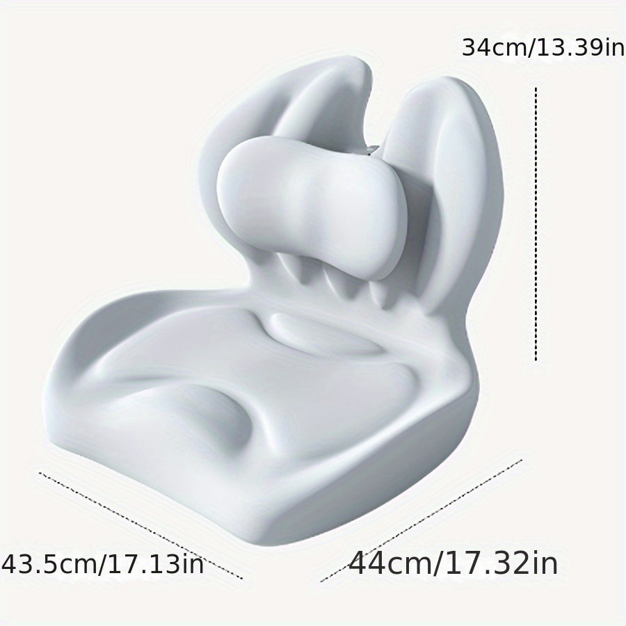 Ergonomic Double Lumbar Support Car Seat Cushion
