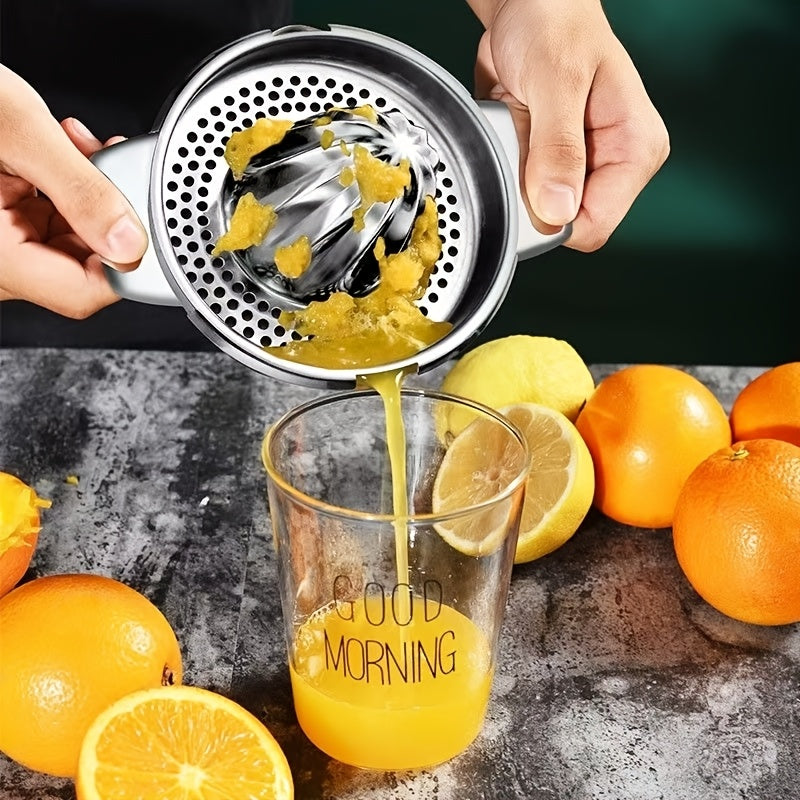 2pcs Stainless Steel Manual Citrus Juicer