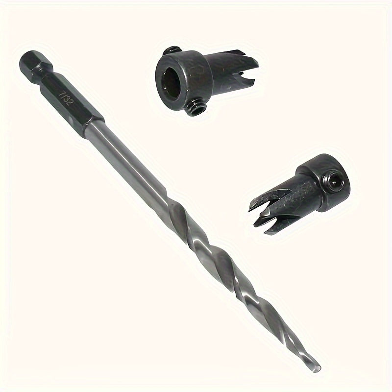 5pcs High-Speed Steel Countersink Drill Bit Set