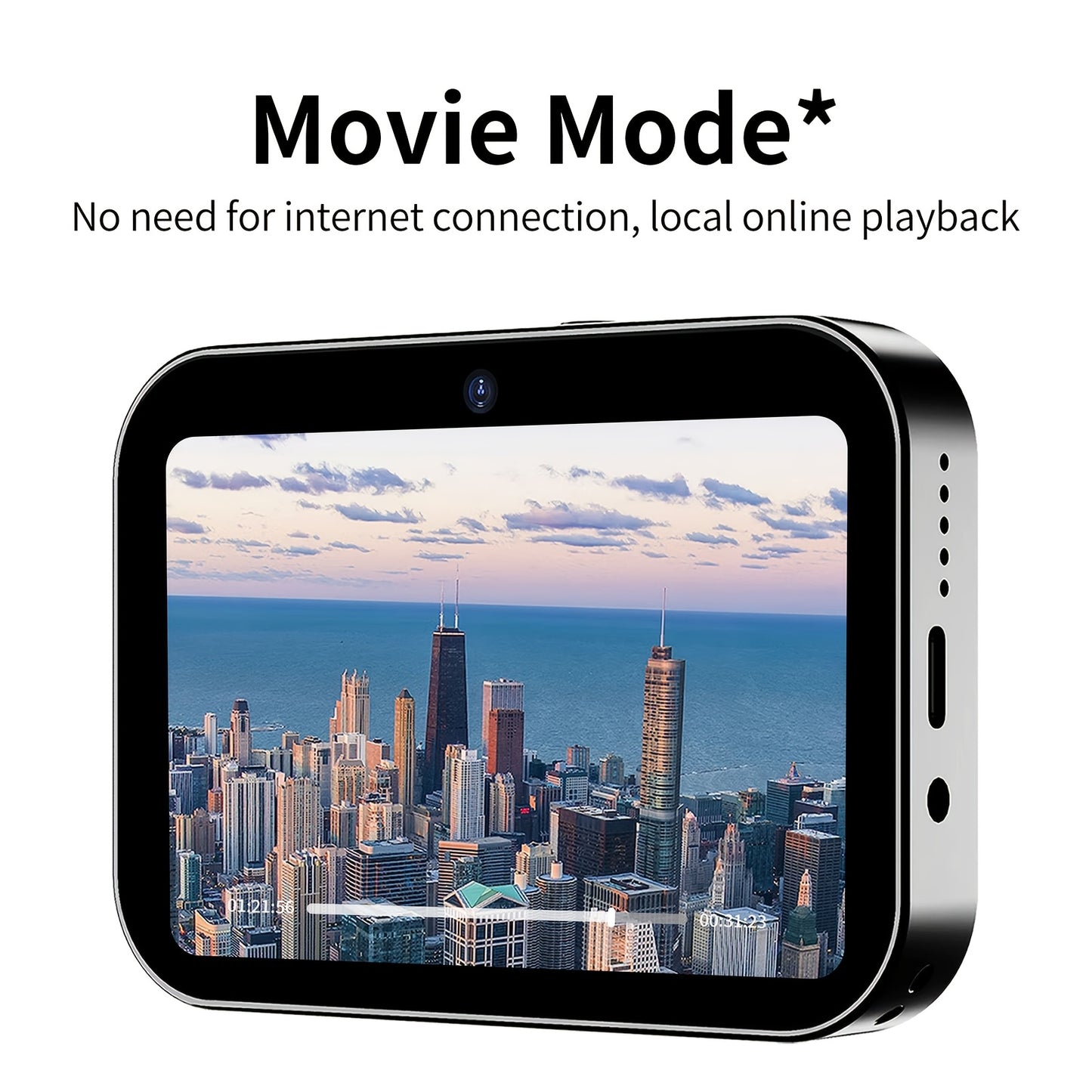 4K Ultra HD Touchscreen Mini Digital Camera (32GB Card Included)
