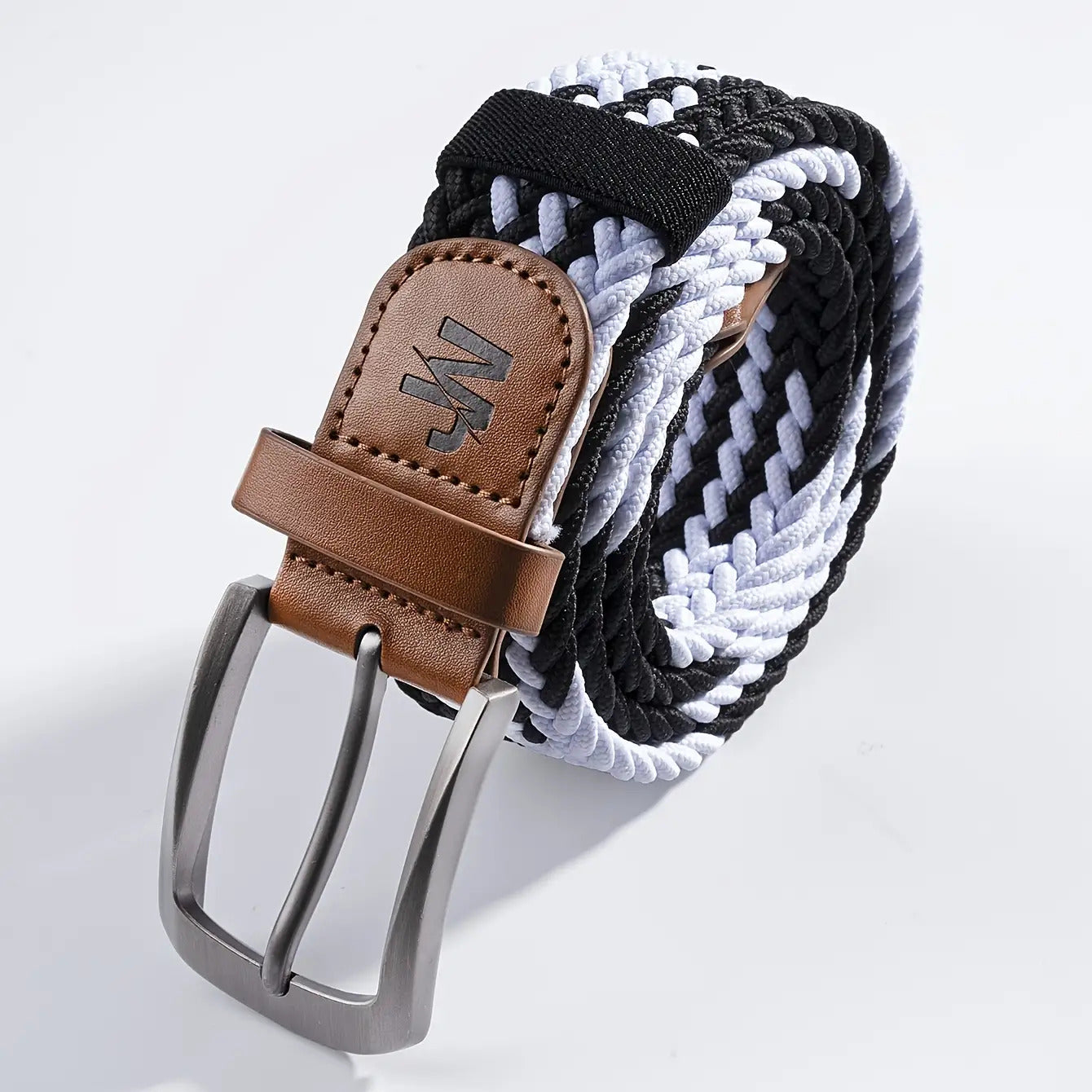 6pcs Colorful Braided Belt for Men & Women