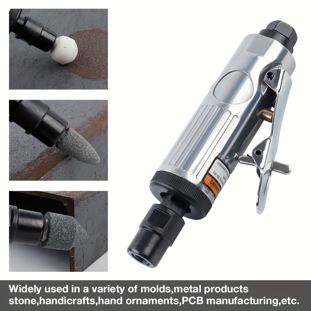 Heavy-Duty Compact Air Die Grinder with Accessories
