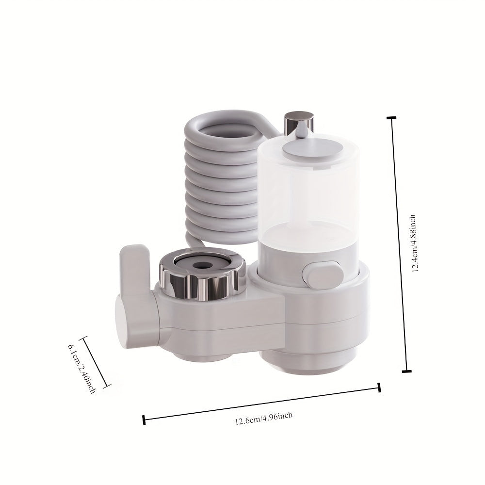 Splashproof Faucet Sprayer Nozzle with Automatic Foam Extension