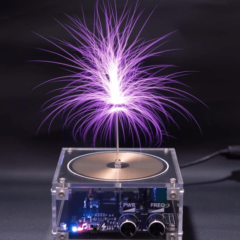 Suitable for Tesla Coil Music Speaker Plasma Storm Cool Desktop Gadget
