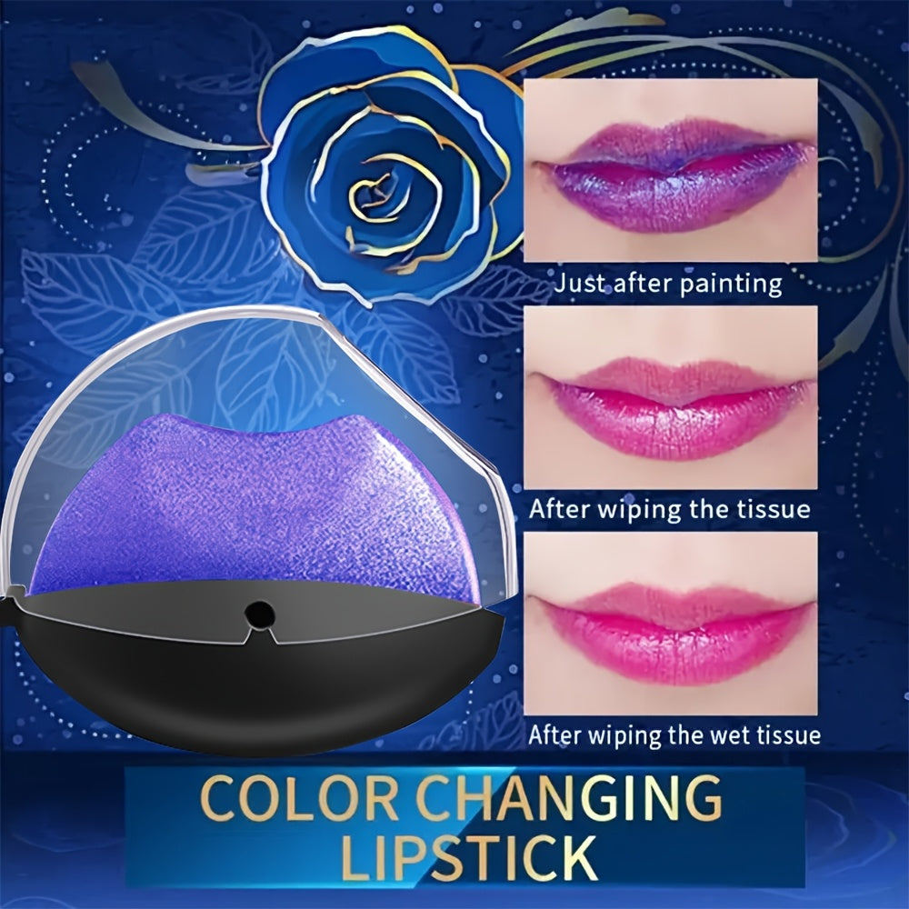 6pcs Lazy Lipstick, Matte Color Change Lipstick