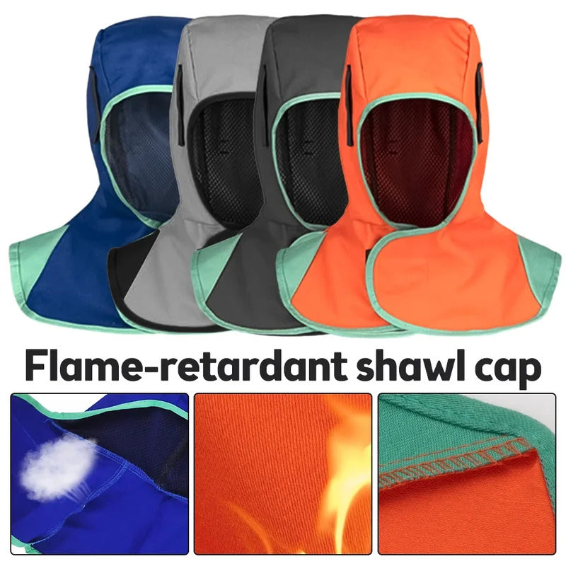 Welding men's fully protective welding cap