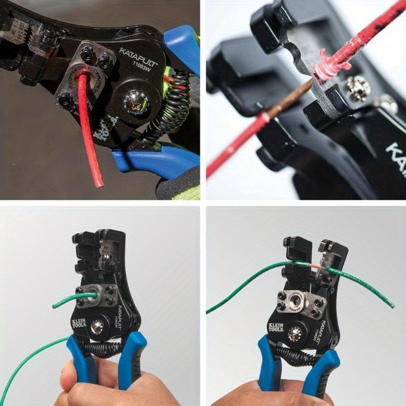 Fully automatic wire stripping pliers tool wire stripper
