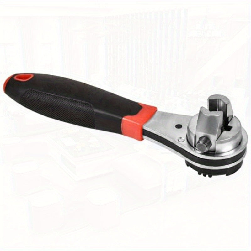 8 Inch Adjustable Ratchet Wrench Tool
