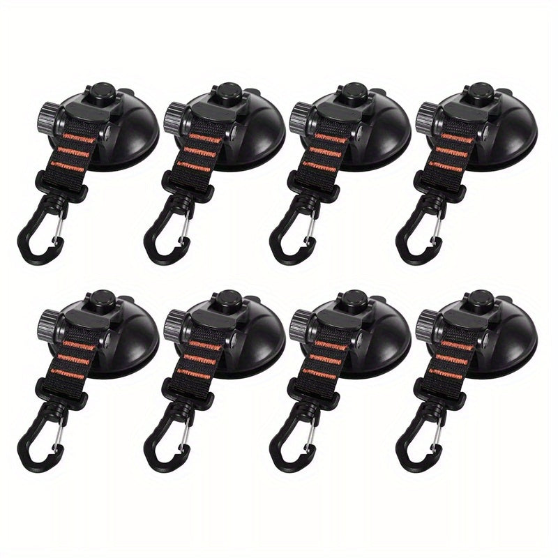 8-Pack Heavy Duty Vacuum Suction Cup Hooks