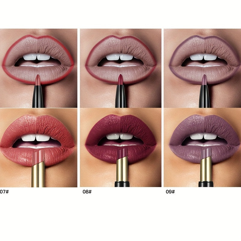 15 Color 2-In-1 Double-Ended Lipstick & Lip Liner