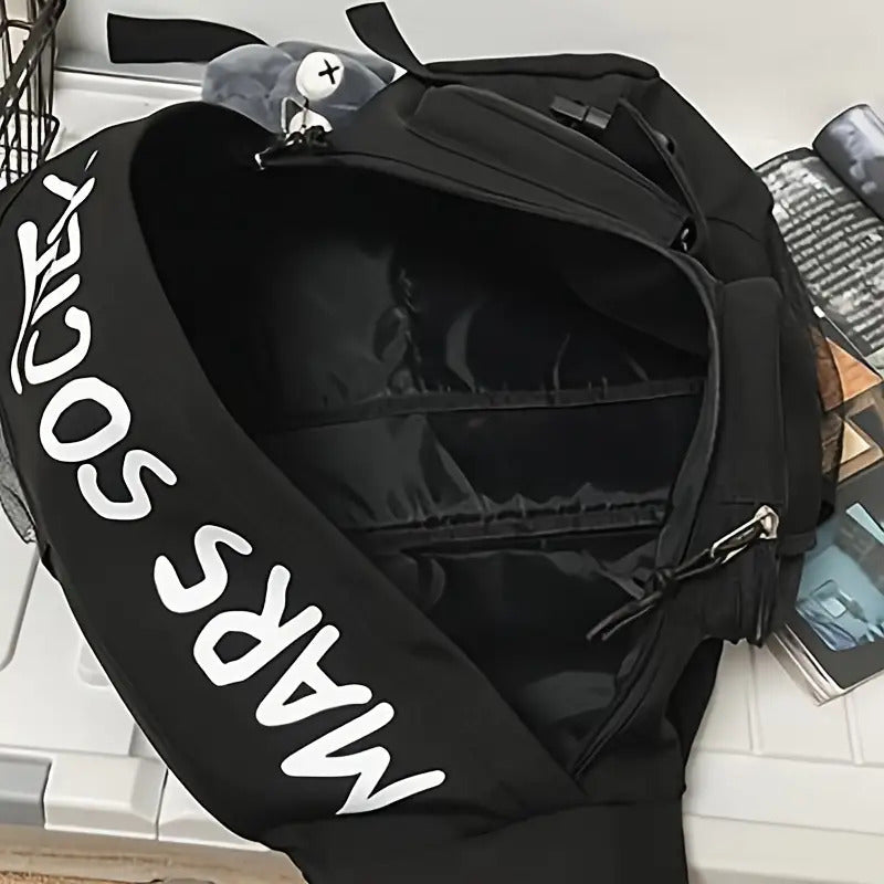 Lightweight Durable Polyester Adjustable Strap Crossbody Bag