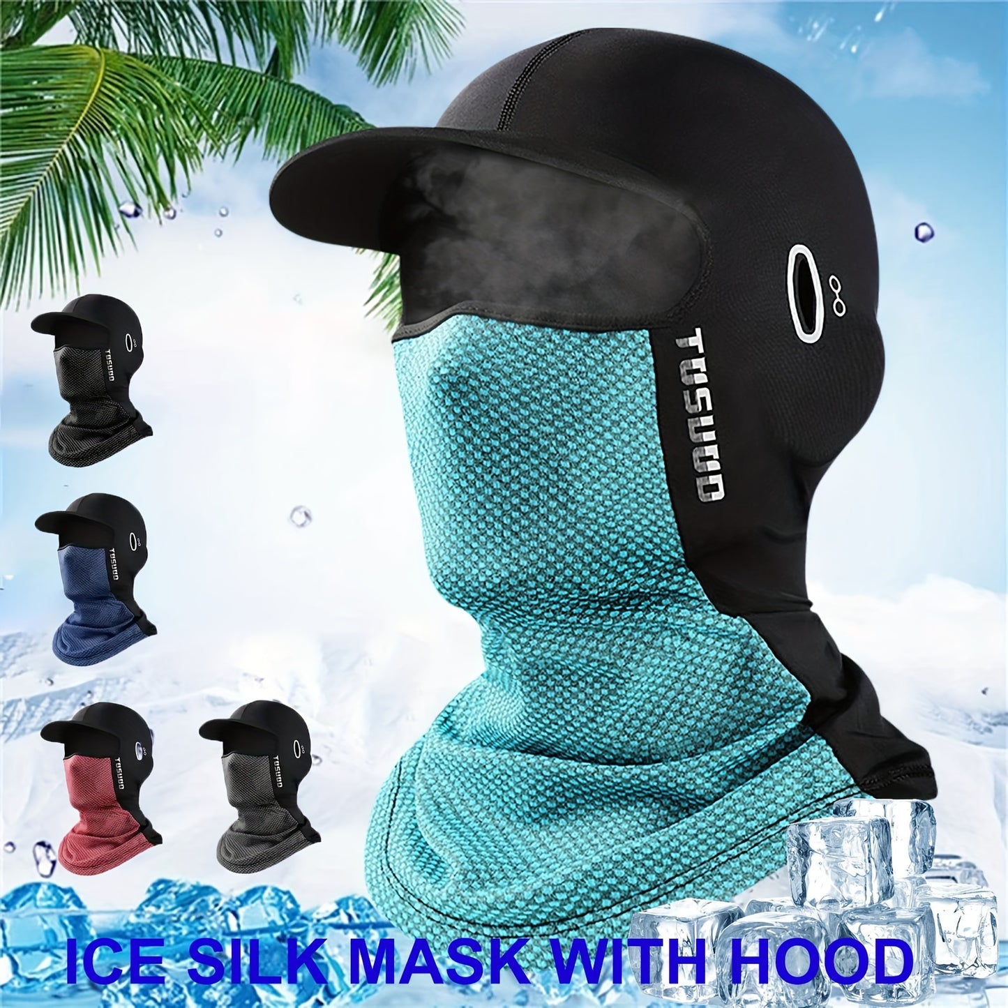 Summer 1pc Balaclava Full Face Scarf Mask