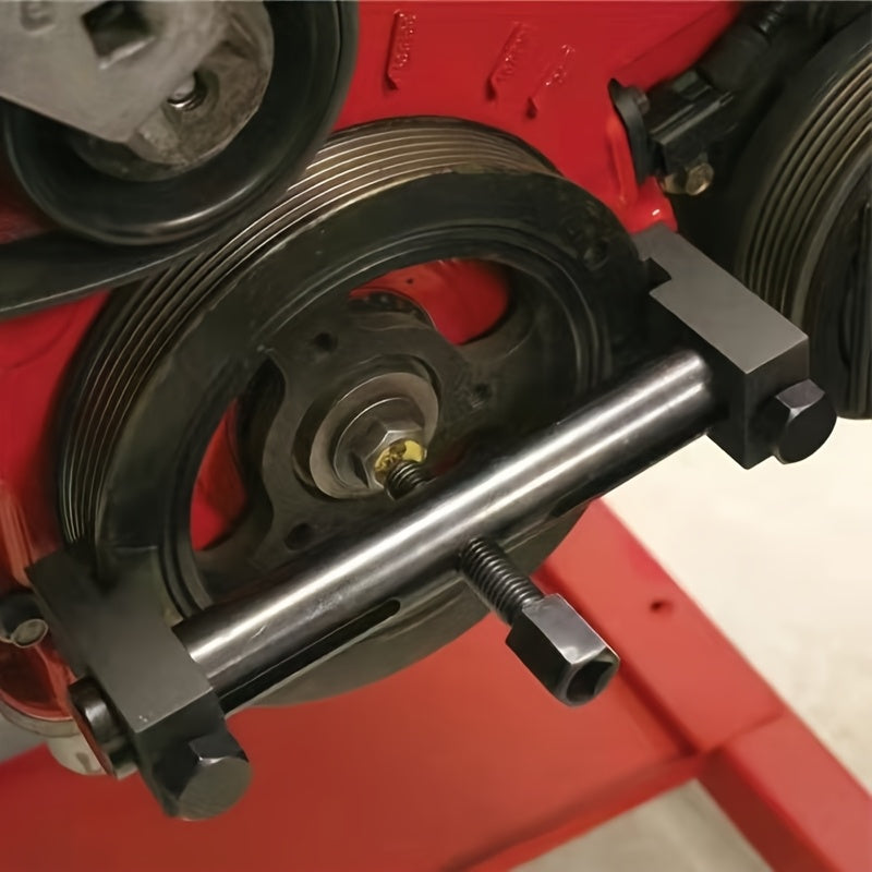 1 Set Adjustable Crankshaft Pulley Removal Tool