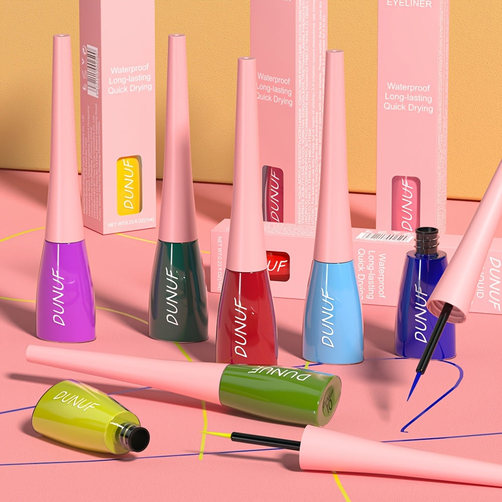 Waterproof Long-Wearing Liquid Eyeliner - Smudge-Resistant