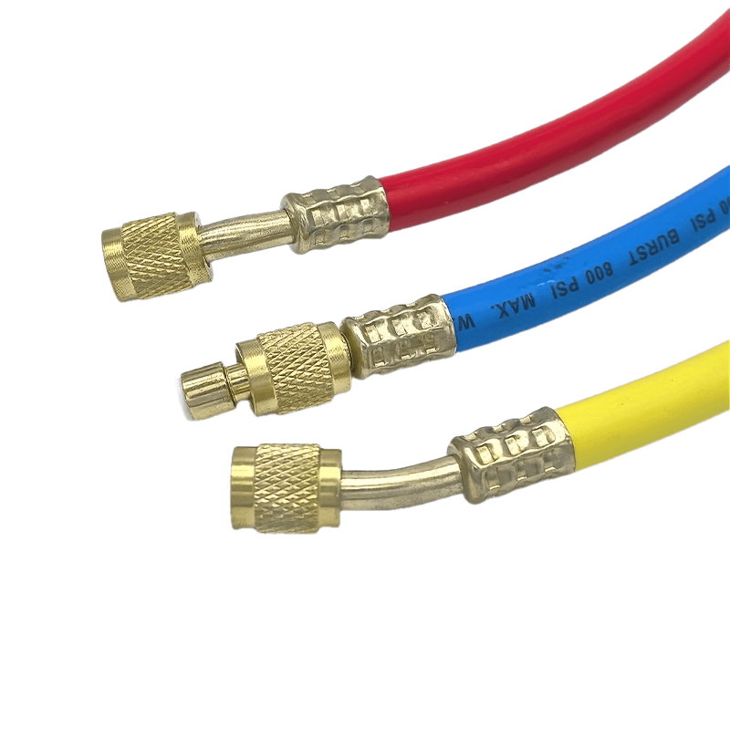 3pcs A/C Refrigeration Charging Hose Set with Ball Valve