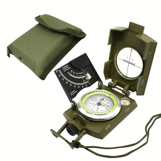 Multifunctional Luminous Dial Waterproof Anti-fog Accurate Military Compass