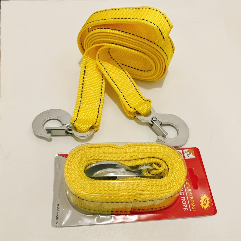 Thickened tow rope traction belt