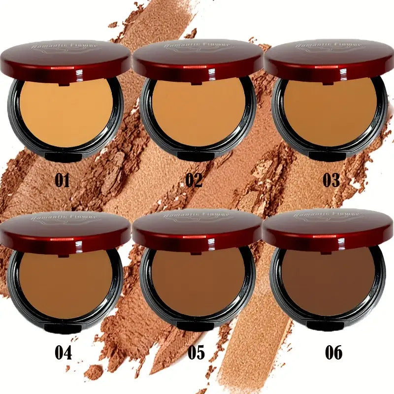 6 Shades Waterproof & Sweatproof Contour & Concealer Powder