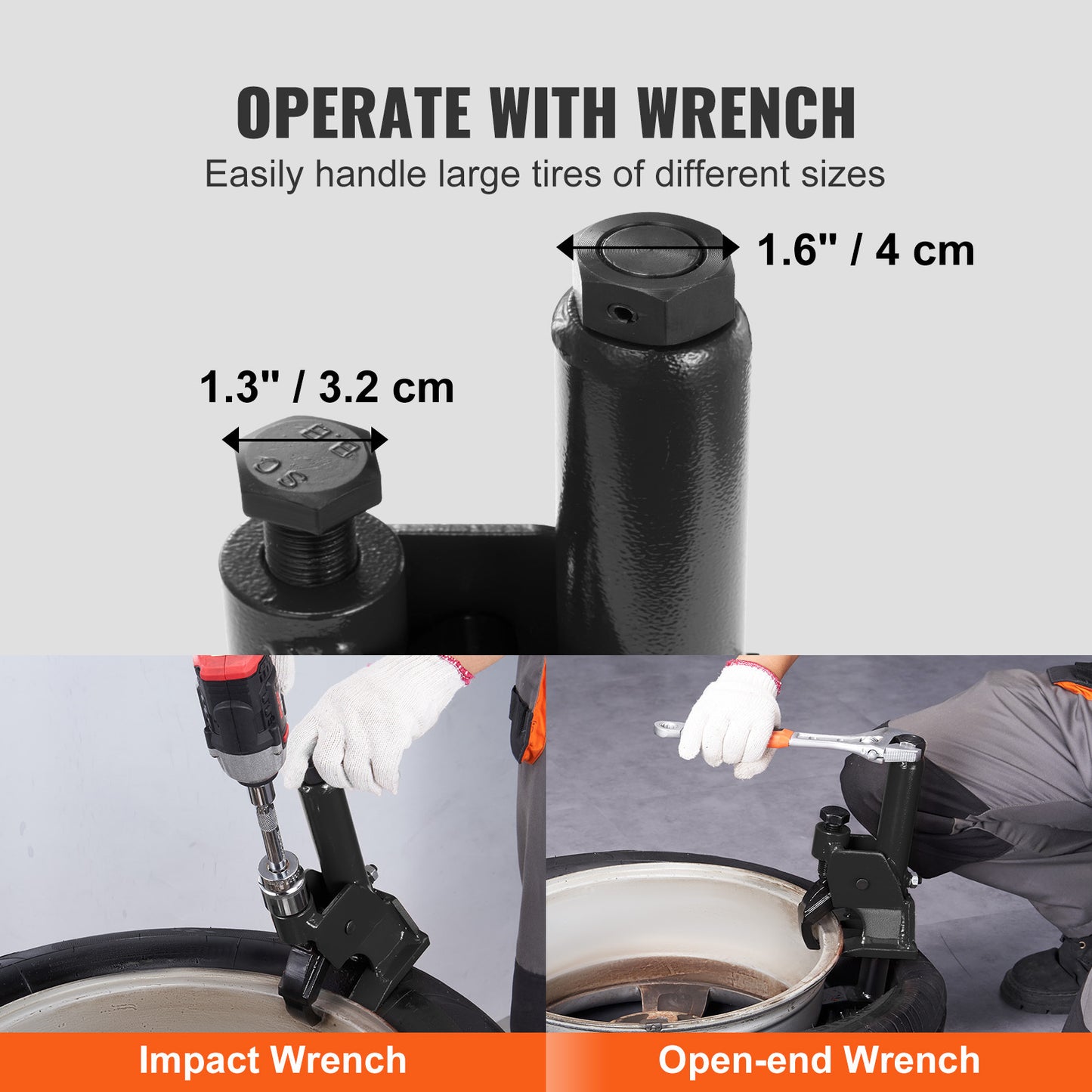Heavy-Duty Manual Tire Lever Tool