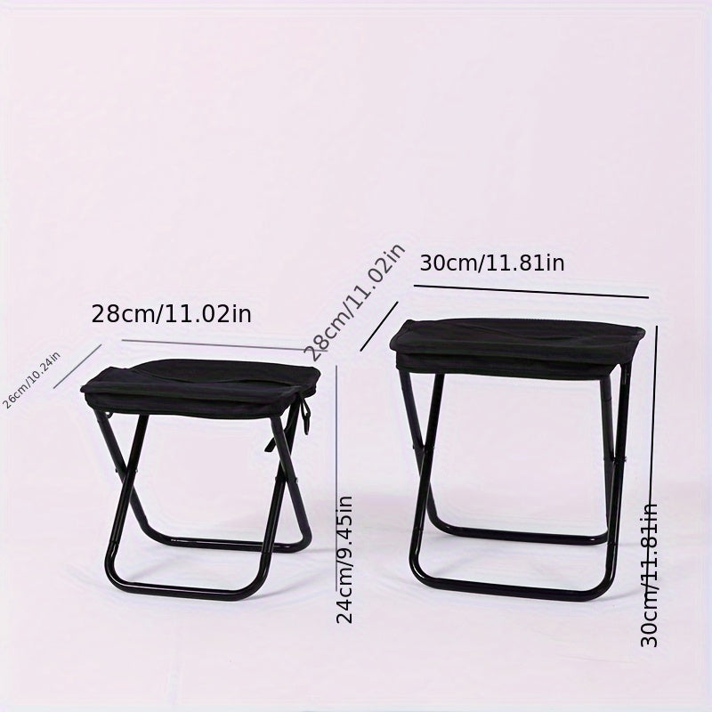 2pcs Portable Folding Chair with Backpack