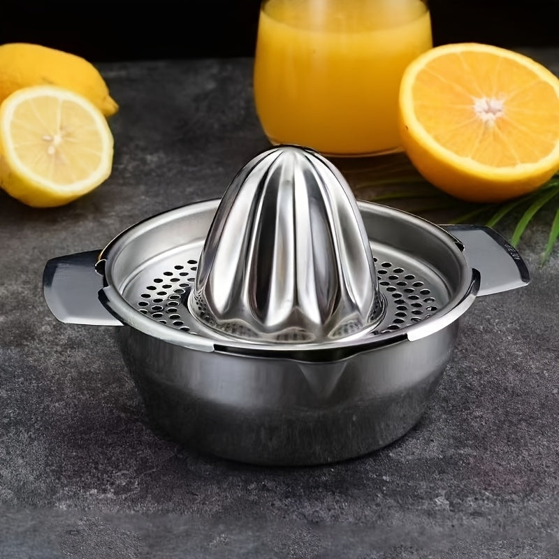 2pcs Stainless Steel Manual Citrus Juicer