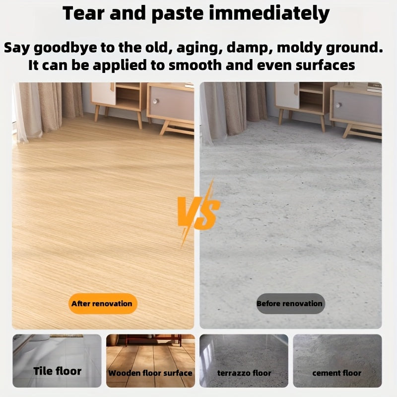 Waterproof, Durable Self-Adhesive Floor Stickers
