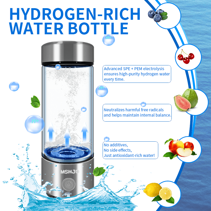 Upgrade Hydrogen Water Bottle