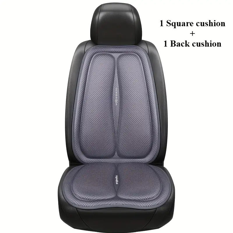 2pcs Set, Universal Car Seat Cushion + Backrest Padasons, Perfect Gift for Car Owners, Enhances Driving Experience