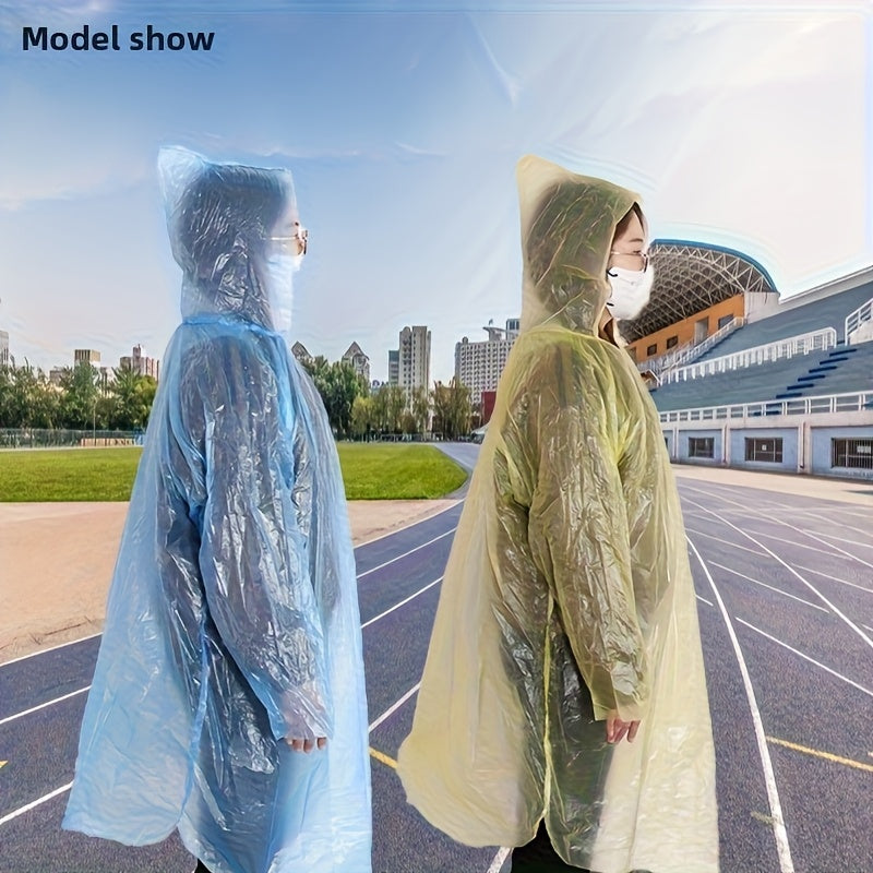100pcs Unisex Raincoat