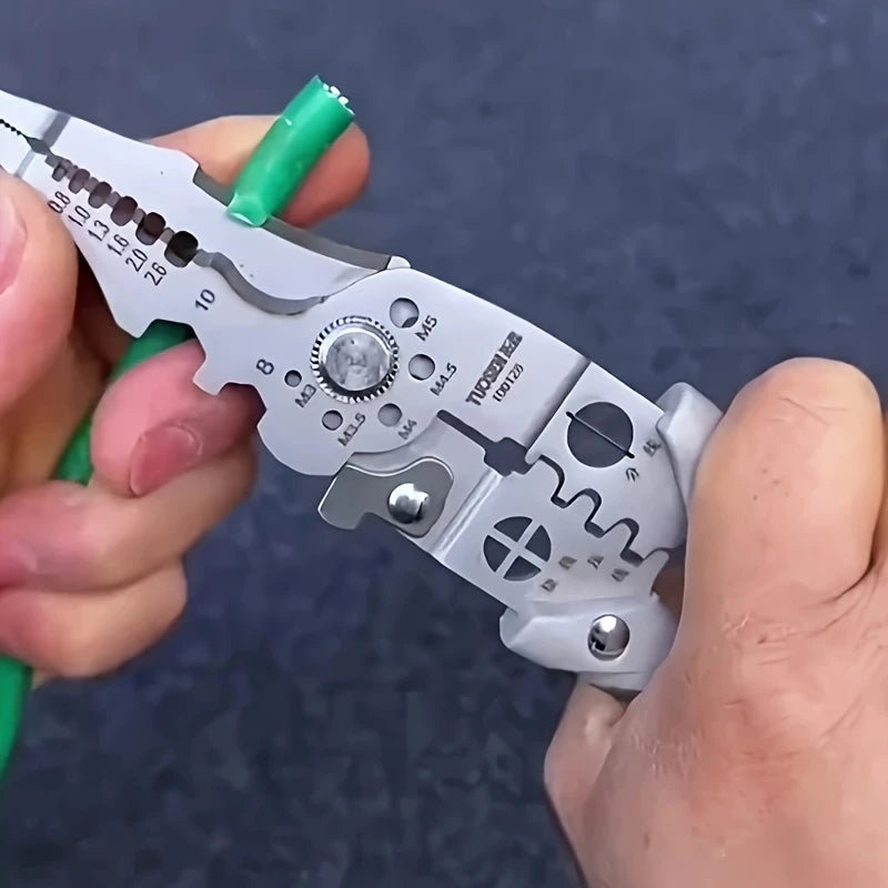 Stainless Steel Multi-Tool Electrician's Pliers