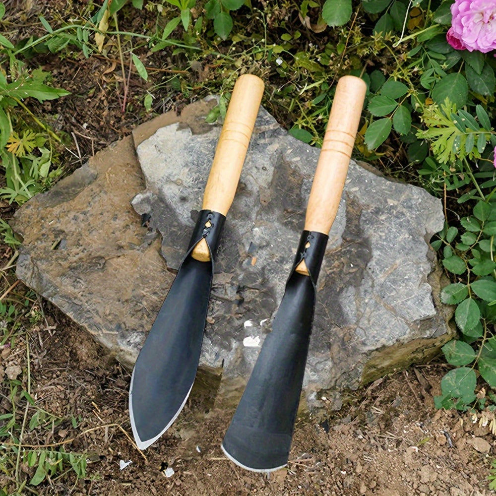 Two Metal Garden Shovels