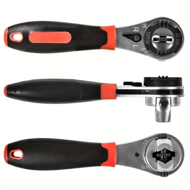 8 Inch Adjustable Ratchet Wrench Tool