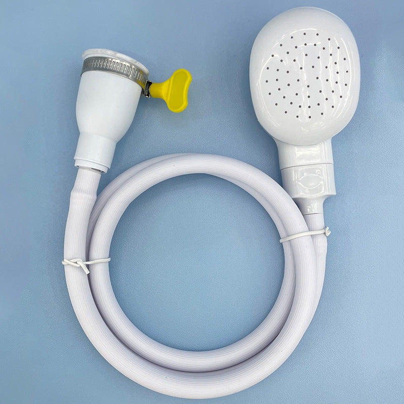 Flexible White Faucet Sprayer