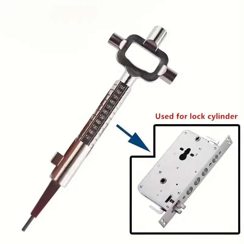 Durable Metal Multi-Functional Door Repair Kit