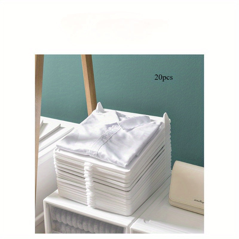 20pcs White Plastic Closet Organizer Boards