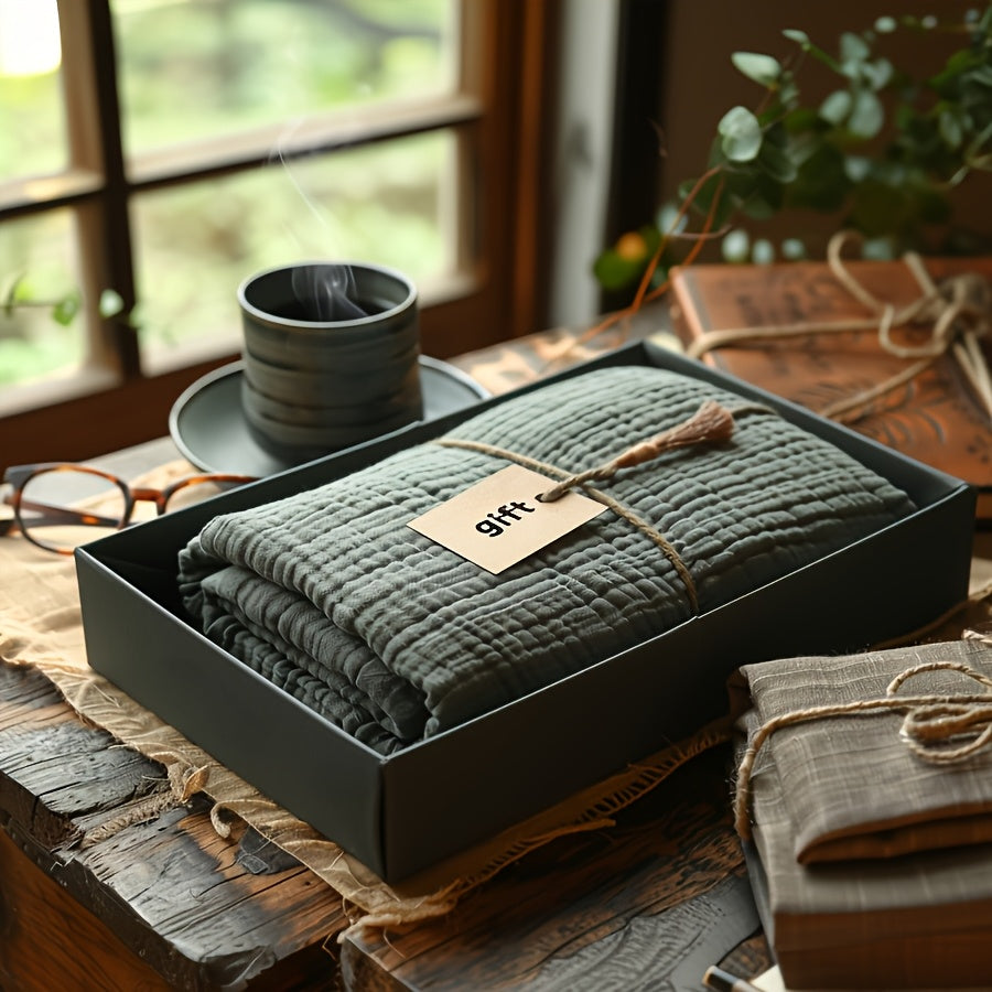 100% Cotton Muslin Blankets
