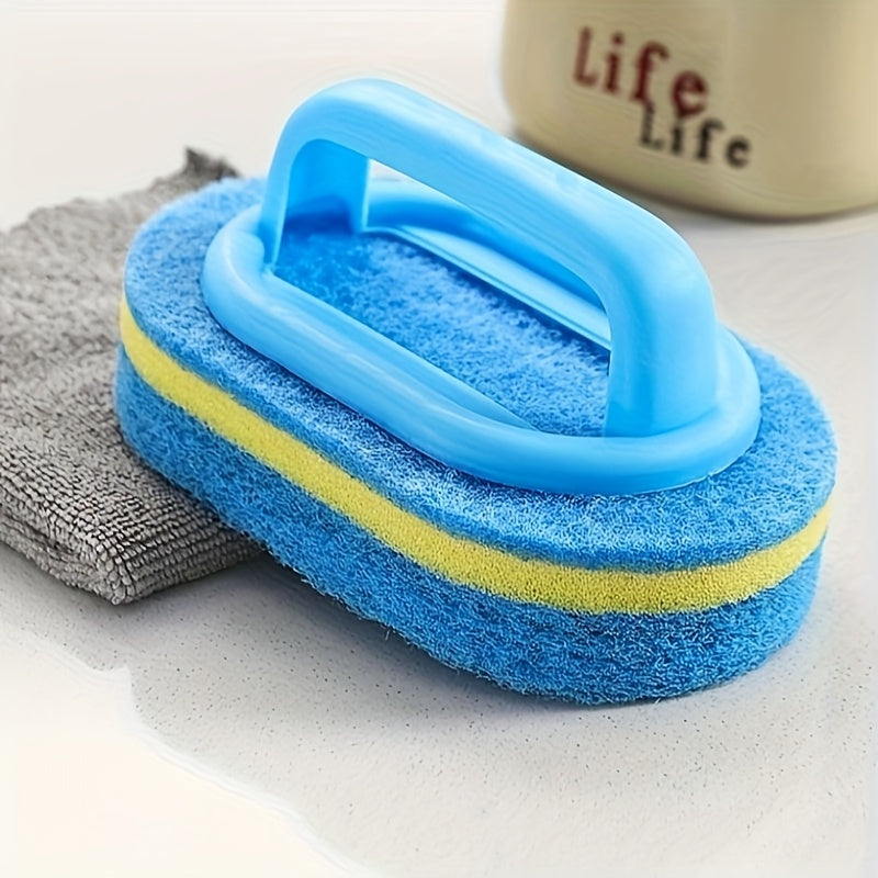 10pcs Cleaning Brush Sponges with Handles