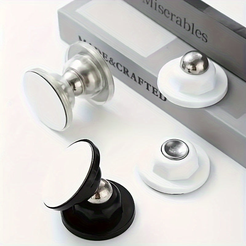 Strong magnetic door catch anti-collision floor catch